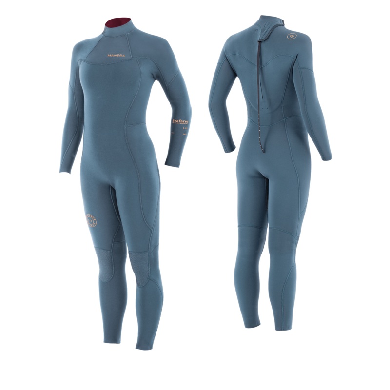 Manera Wmn’s Seafarer 4/3 BZ Wetsuit-Pewter