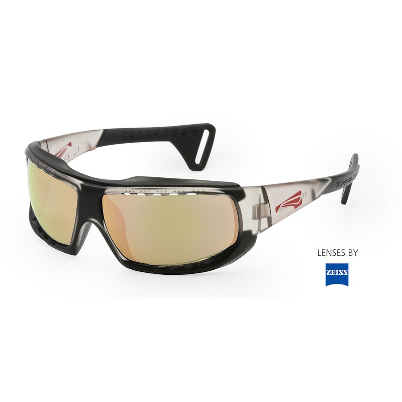Lip Typhoon Sunglasses-Trns Gry Blk/Zeiss Rose Gold PA Polar