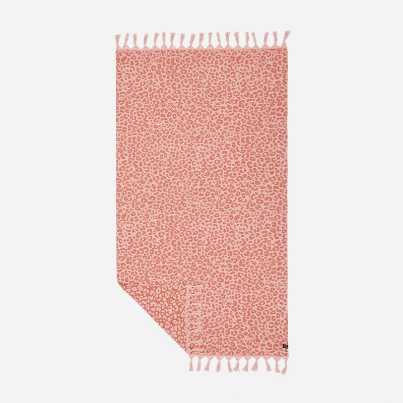 Slowtide Deville Turkish Towel-Clay