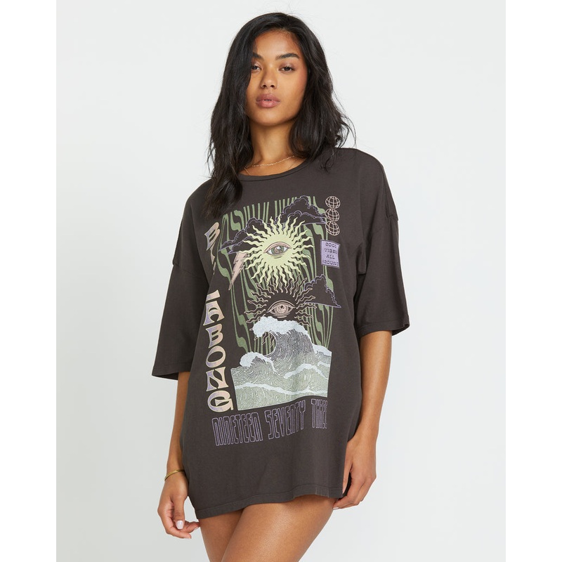 Billabong Swell Trip Tee-Off Black