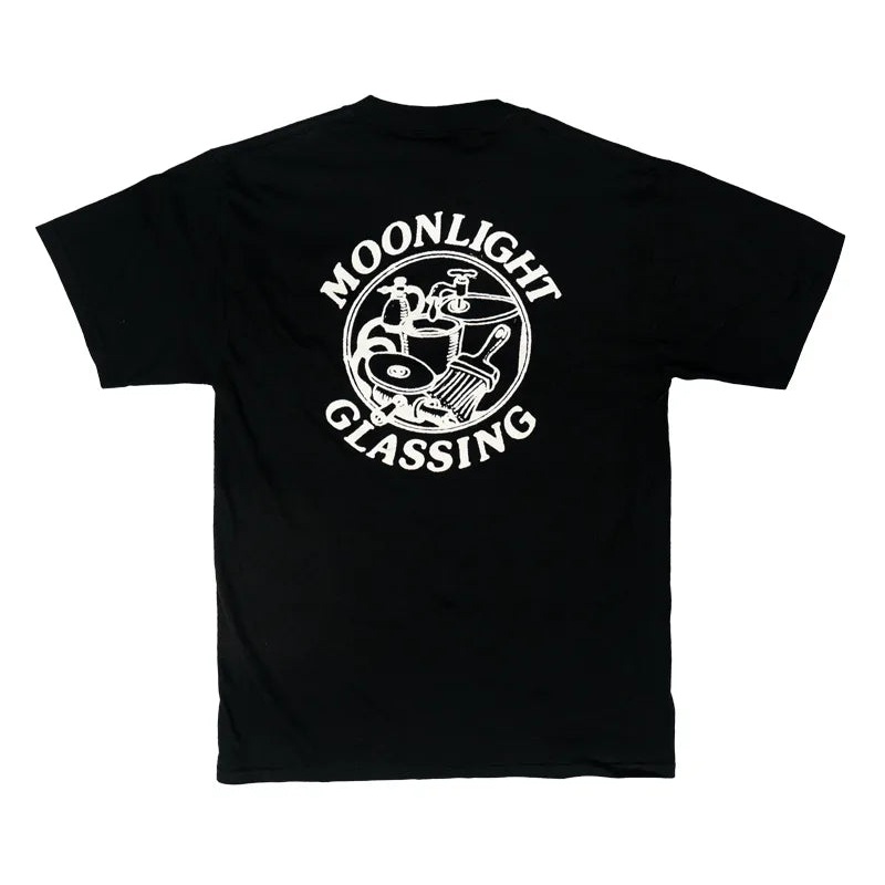 Christenson Moonlight Glassing Tee-Black