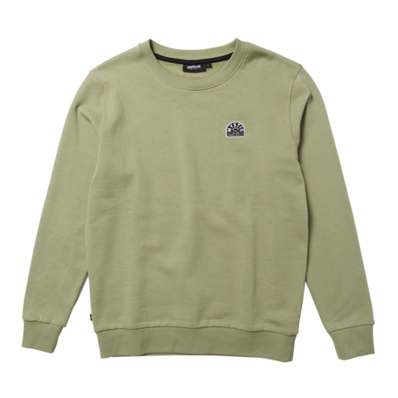 Mystic The Chief Crew Sweatshirt-Olive Green