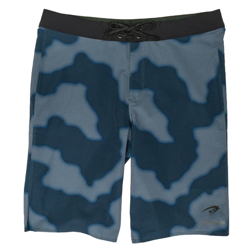 Patagonia x REAL Hydropeak 21 in. Boardshorts-Clouds: Utility Blue