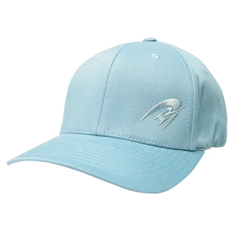 REAL Corp Flexfit Hat-Carolina Blue