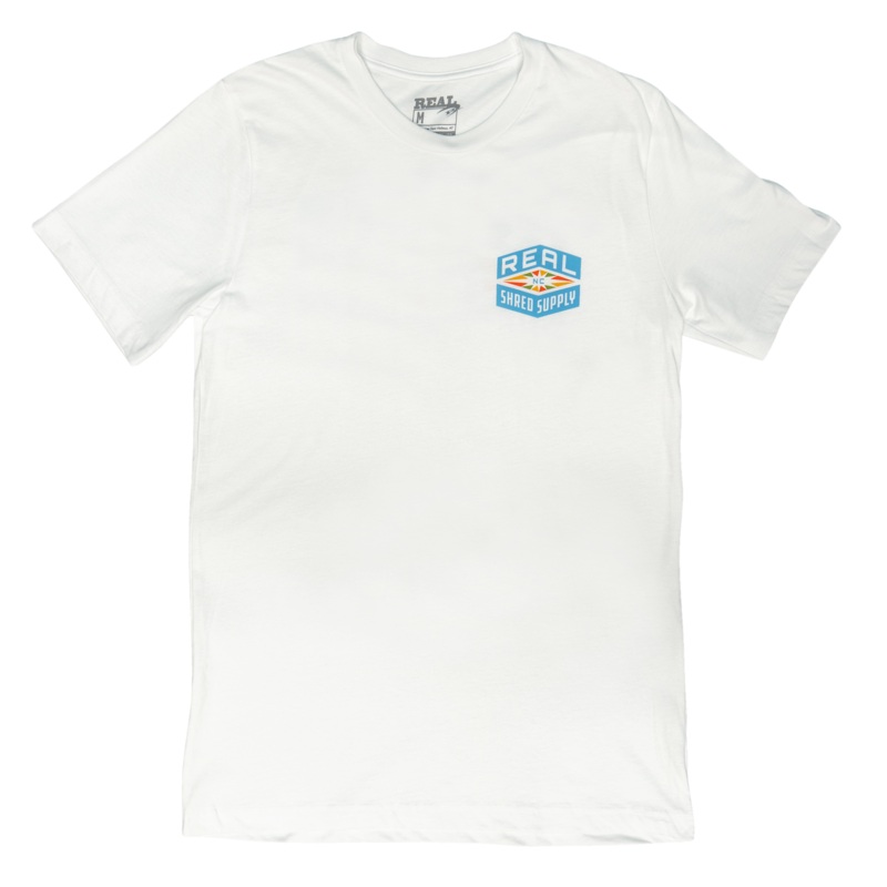 REAL Shred Supply Tee-White