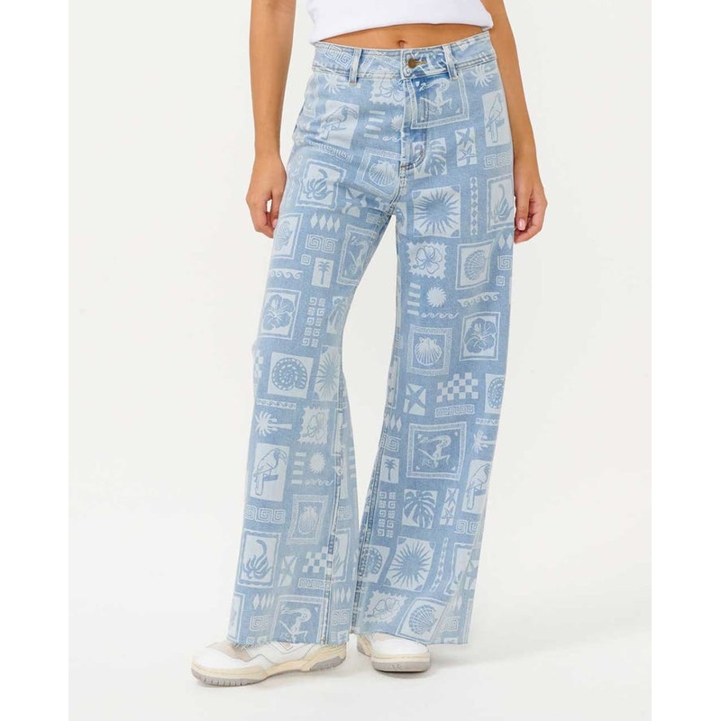 Rip Curl Beach Party Holiday Pants-Washed Black