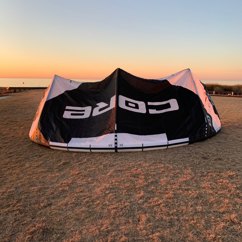 USED Core XR7 Kite-15m-Black