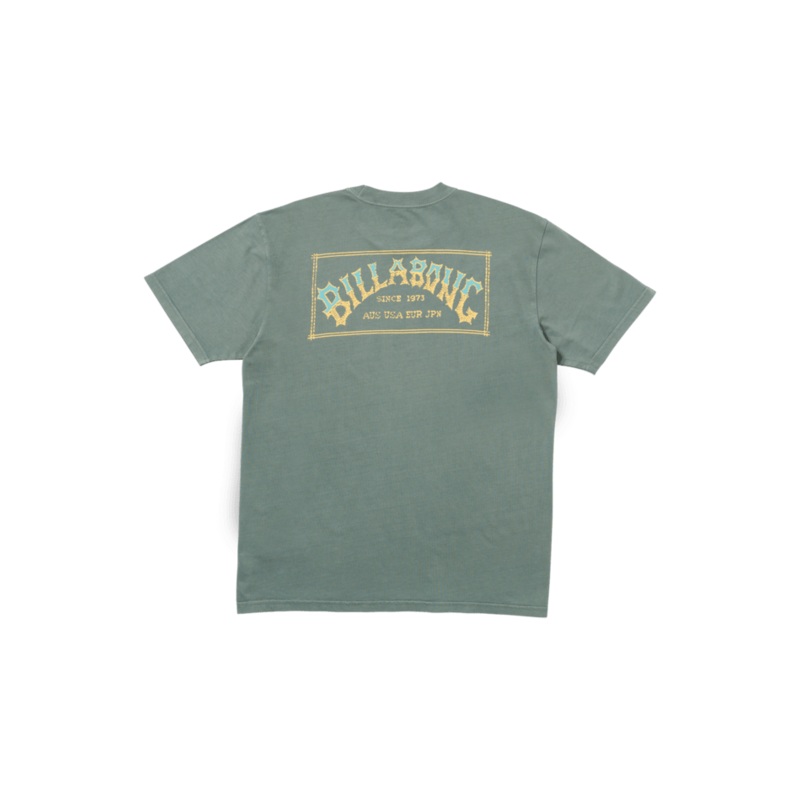 Billabong Original Arch Premium WW Tee-Dark Slate
