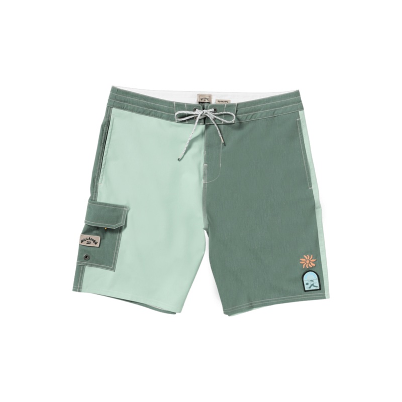 Billabong Sunshine LT Boardshorts-Green Tea