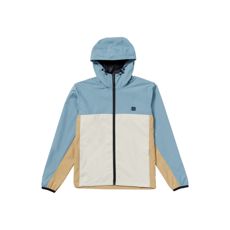 Billabong Transport Windbreaker Jacket-Glacier Blue