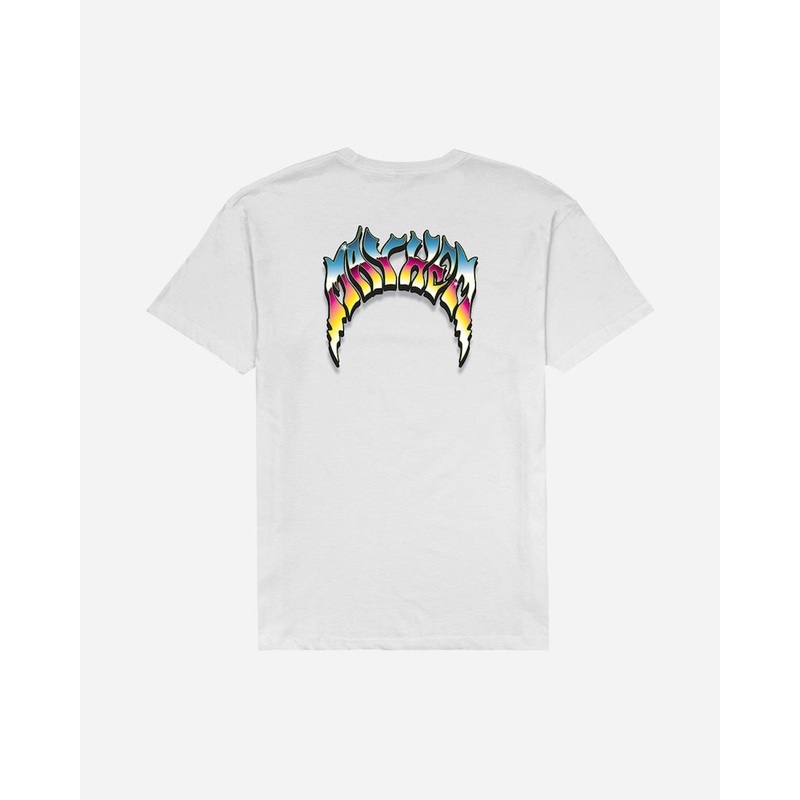 Lost Chrome Tee-White