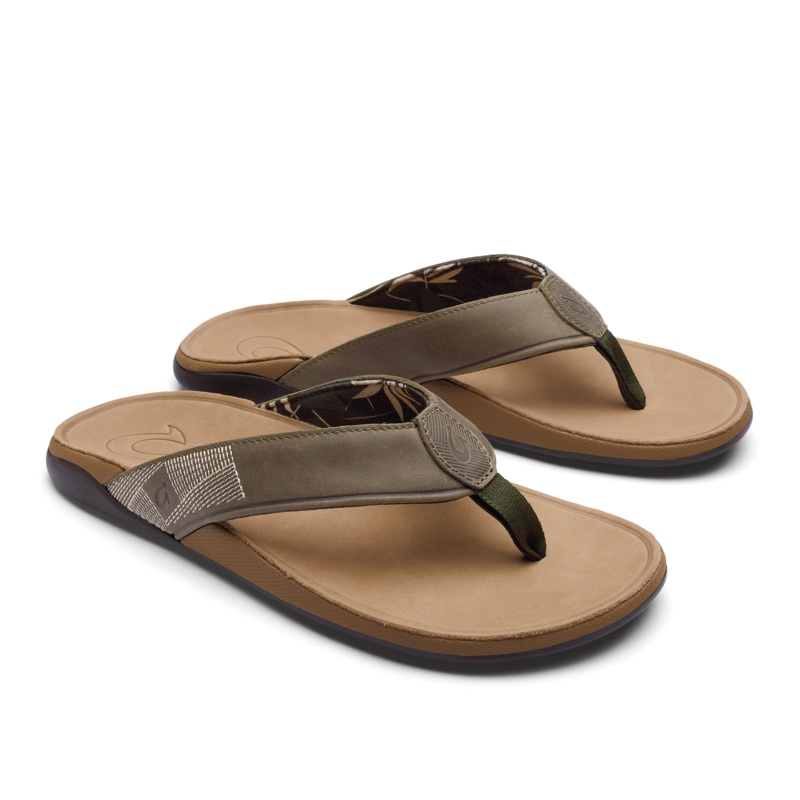 Olukai Tuahine Sandal-Hunter/Golden Sand