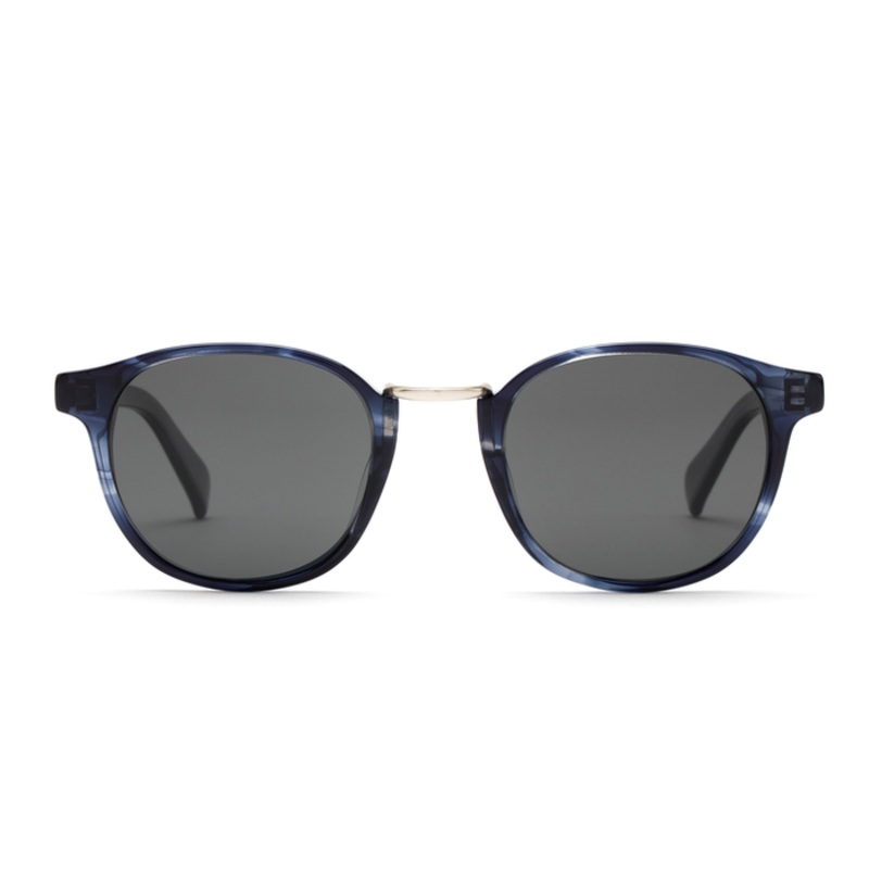 Otis A Day Late Sunglasses-Trans Blue Wave/Smokey Blue Polar