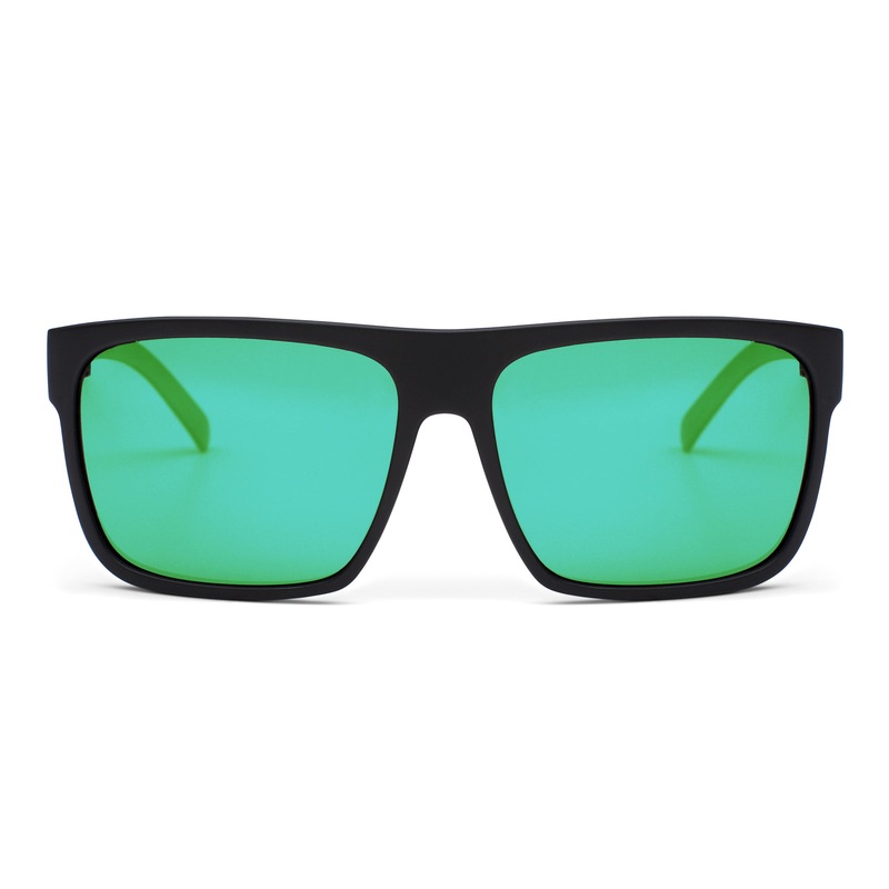 Otis After Dark Sunglasses-Matte Blk/L.I.T Mirror Grn Polar