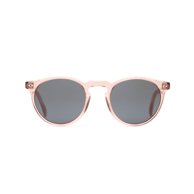 Otis Omar Sunglasses-Crystal Blush/Smokey Blue Polar
