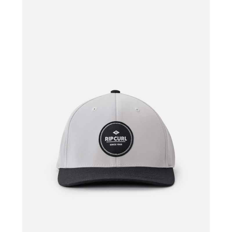 Rip Curl Routine Flexfit Hat-Grey Marle