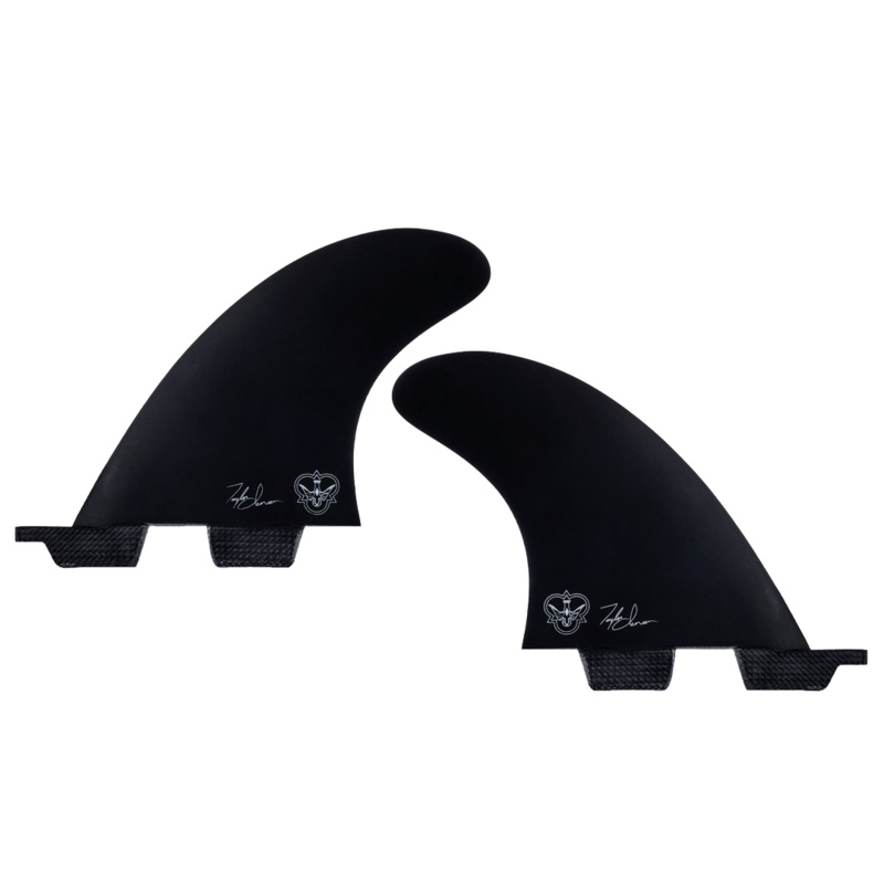 Flying Diamonds TJ Edge Sides Fin Set-Black