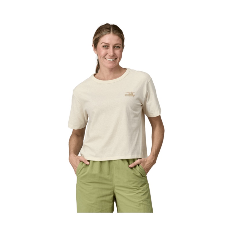 Patagonia 73 Skyline Easy Cut Responsibili-Tee-Birch White
