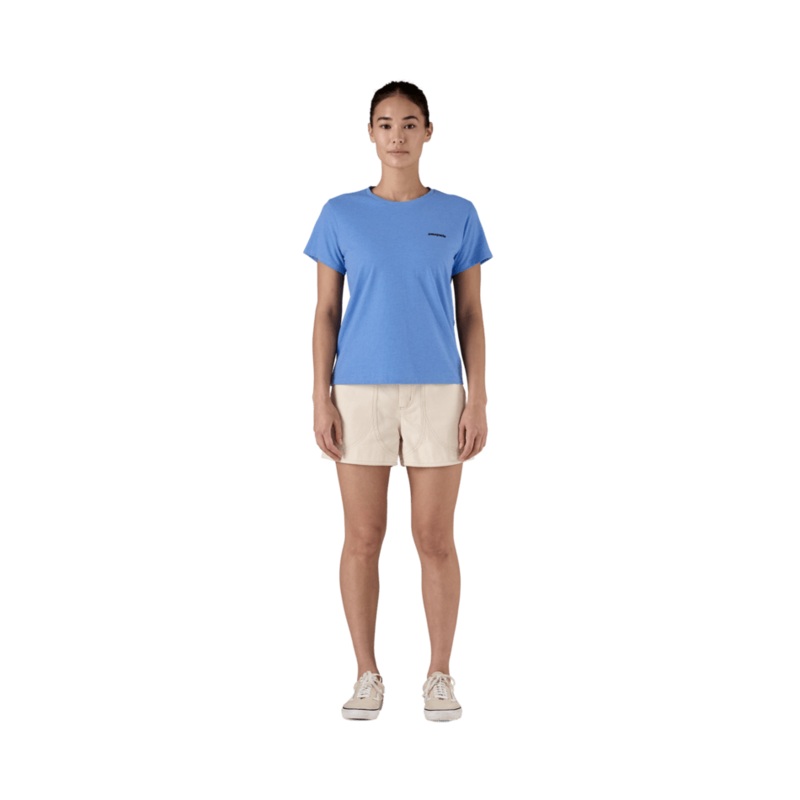 Patagonia P-6 Logo Responsibili-Tee-Abundant Blue