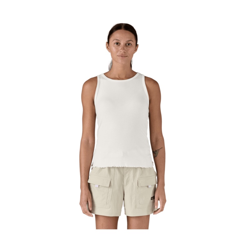 Patagonia Rib Knit Tank-White