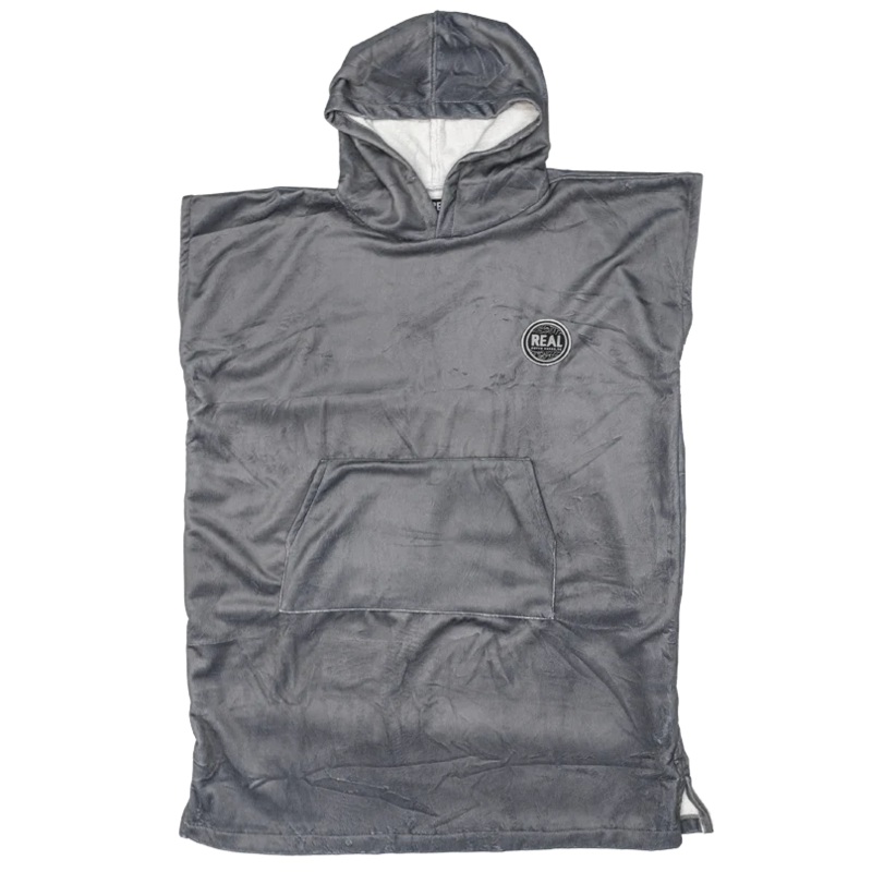 REAL Changing Poncho-Charcoal