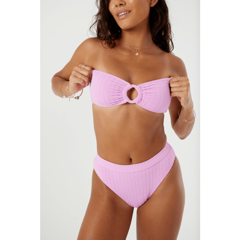 Roxy Haliewa Bandeau Bra Top-Lilac