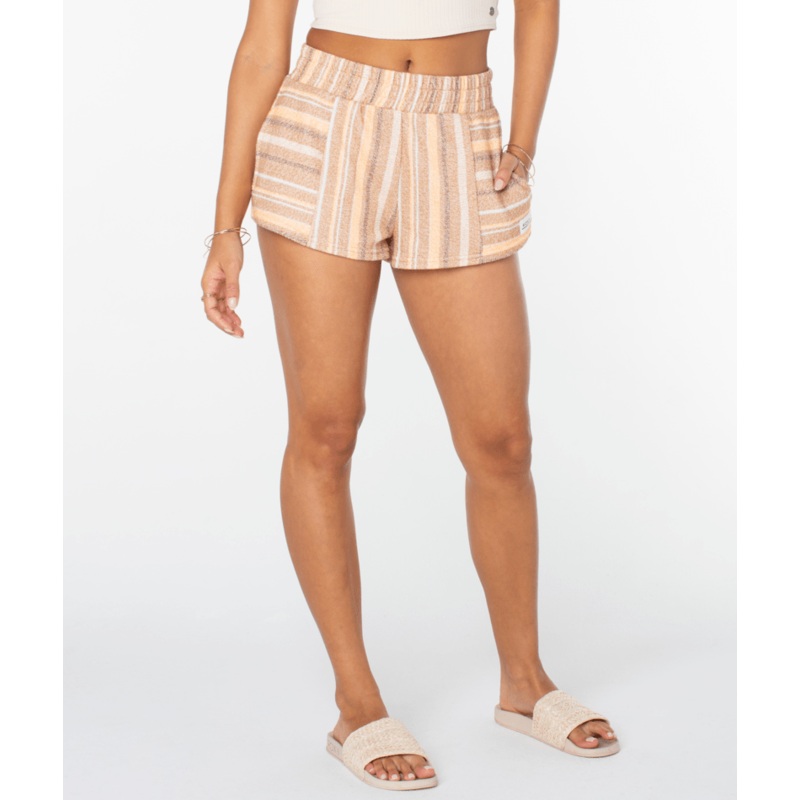 Roxy Wave Rider Shorts-Chipmunk Saltwater Stripe