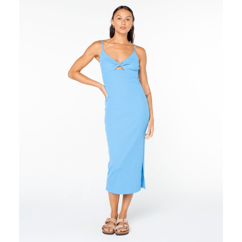 Roxy Wavey Lady Dress-Azure Blue
