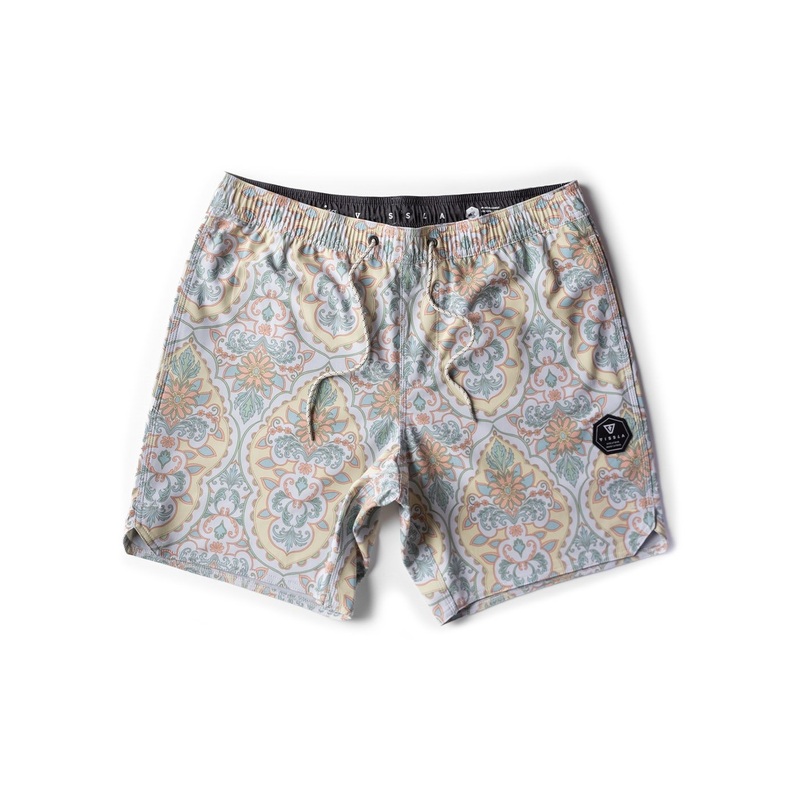 Vissla Mundaka 16.5″ Ecolastic Boardshorts-Dune