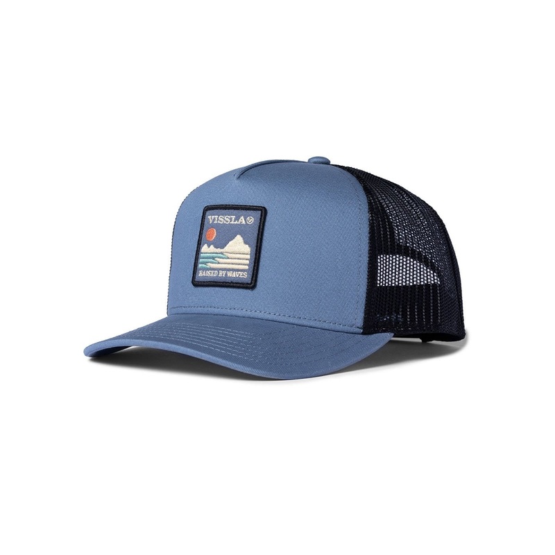 Vissla Solid Sets Trucker Hat-Slate