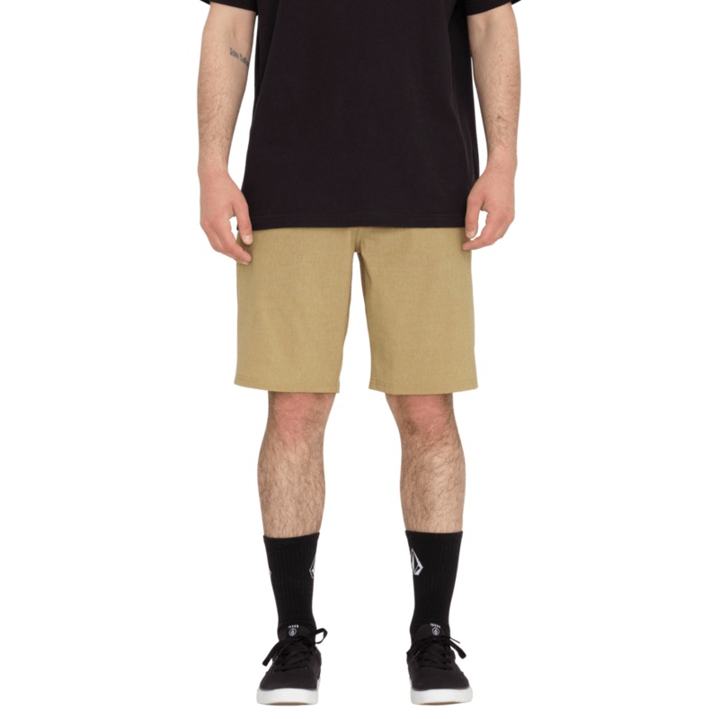 Volcom Frickin Cross Shred Static 20 Shorts-Dark Khaki