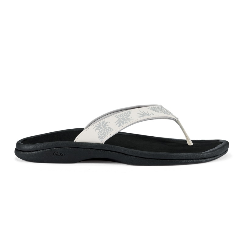 Olukai Ohana Sandal-Bright White/Hua