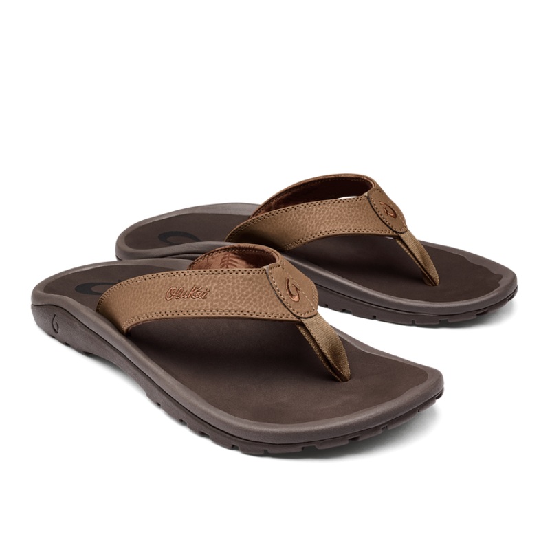 Olukai Ohana Sandal-Tan/Dk Java