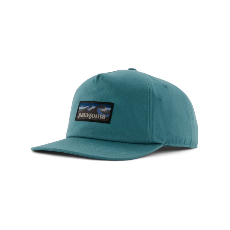 Patagonia Boardshort Label Funfarer Hat-Wetland Blue