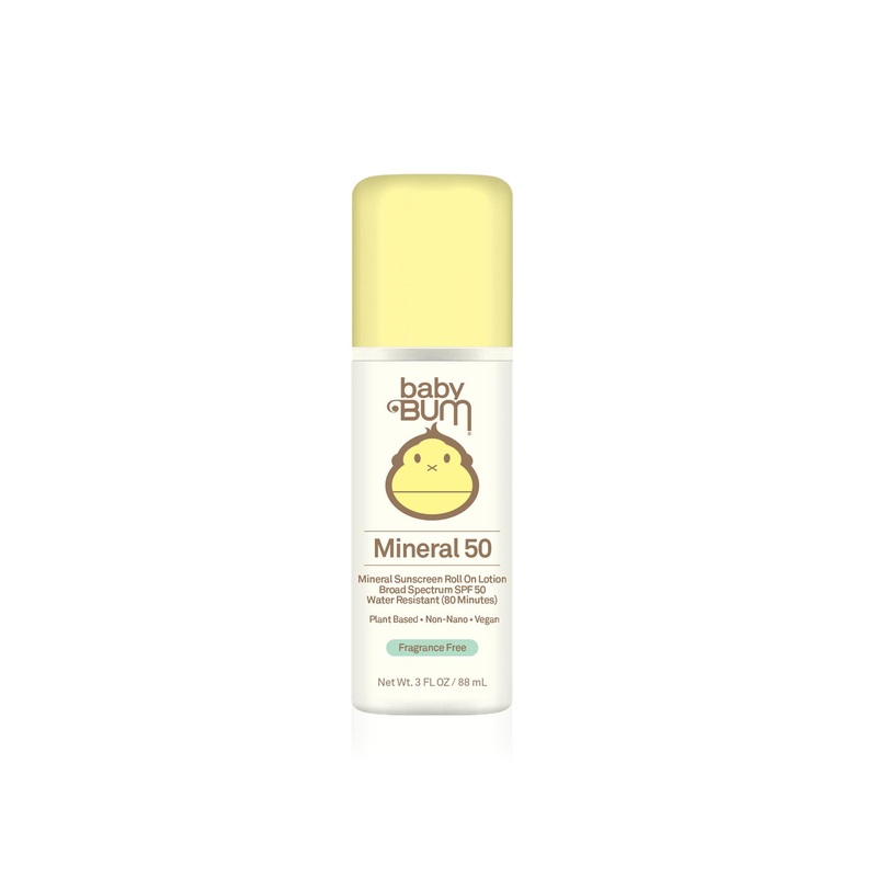 Sun Bum Baby Bum Mineral SPF 50 Sunscreen RollOn Lotion