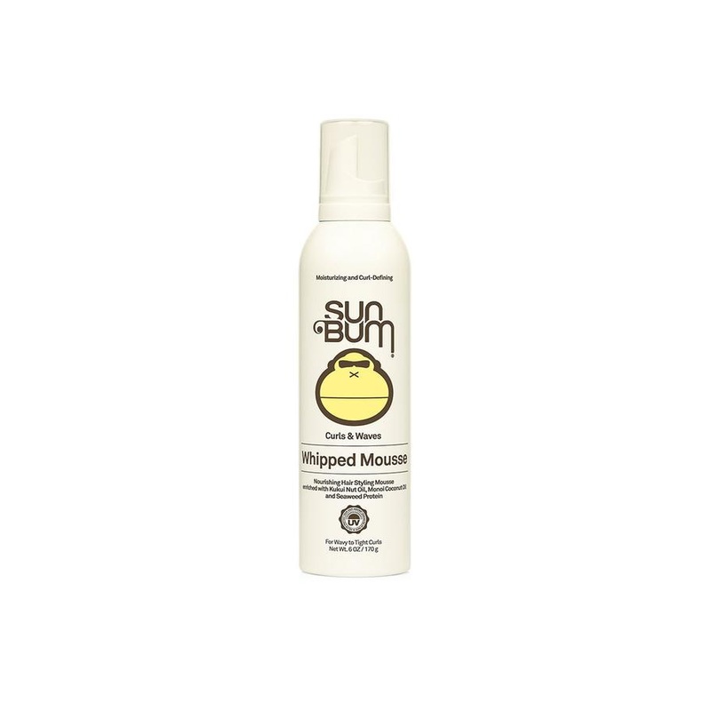 Sun Bum Curls & Waves Whipped Mousse-6 oz