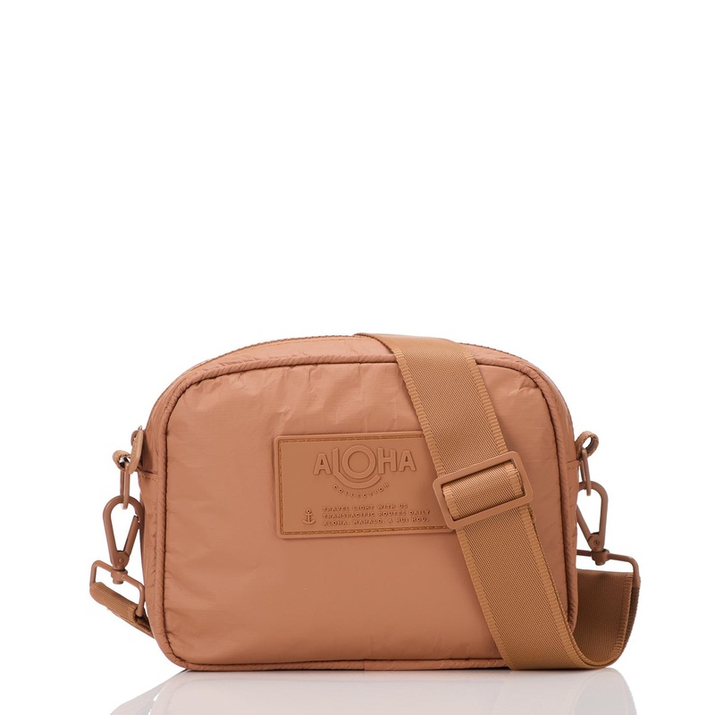 Aloha Collection Monochrome Le Tour Bag-Toffee