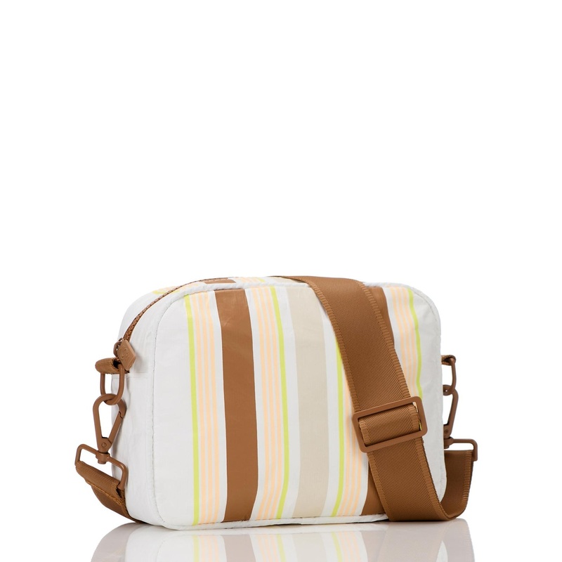 Aloha Collection Nice Stripes Le Tour Bag-Toffee