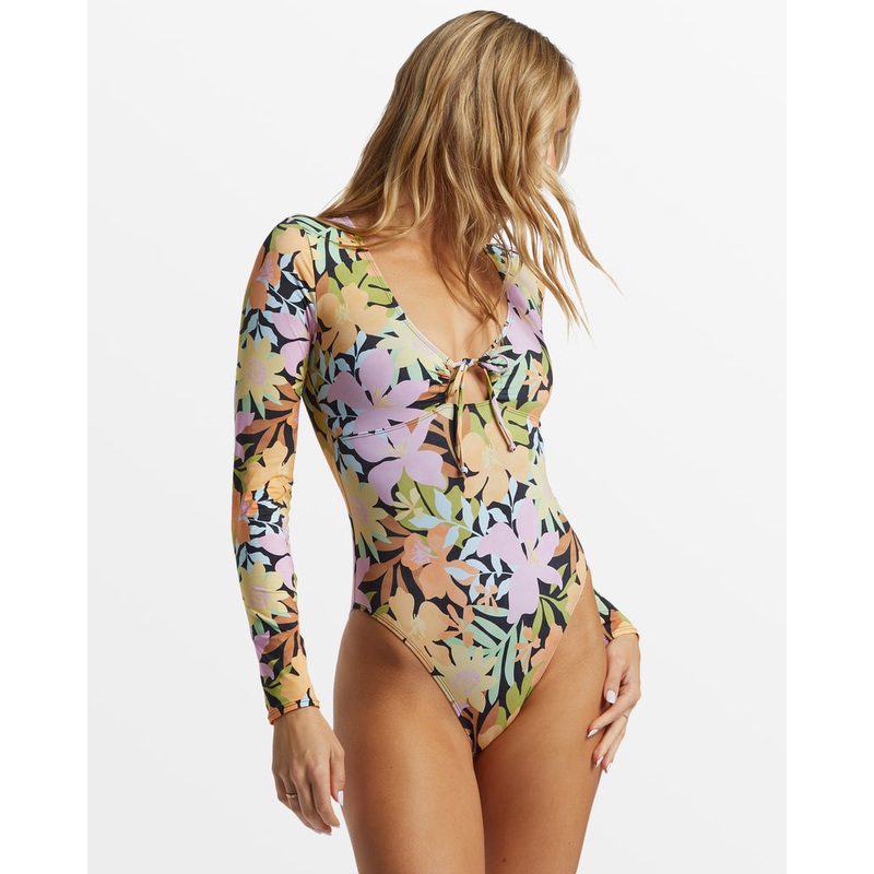 Billabong Mas Aloha Bodysuit One Piece-Multi