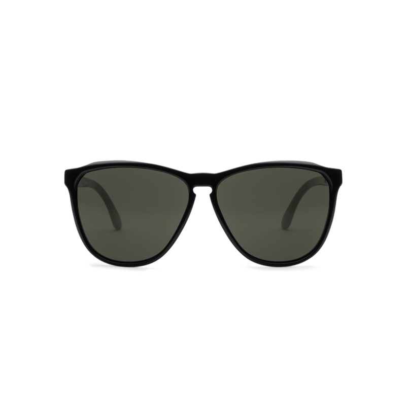 Electric Encelia Sunglasses-Gloss Black/Grey Polarized