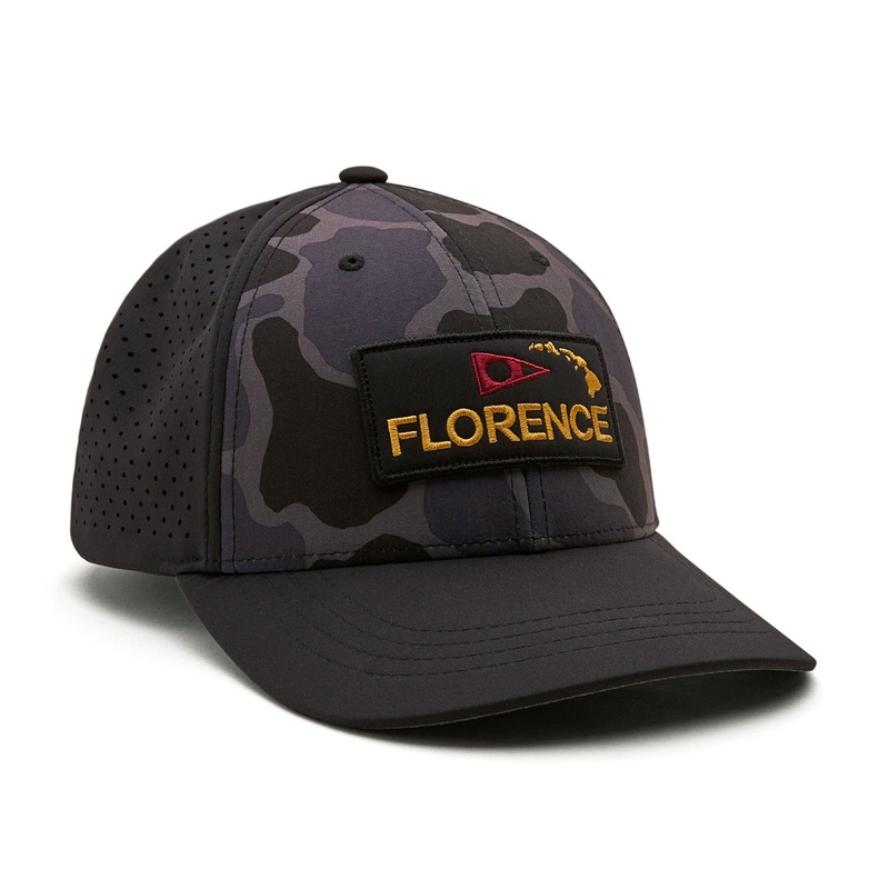 Florence Marine X Performance Airtex Hat-Black Camo