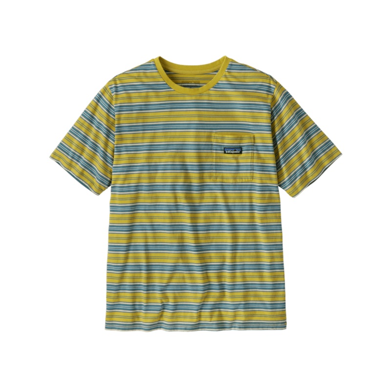 Patagonia Daily Pocket Tee-Summer Camp: Bundle Green
