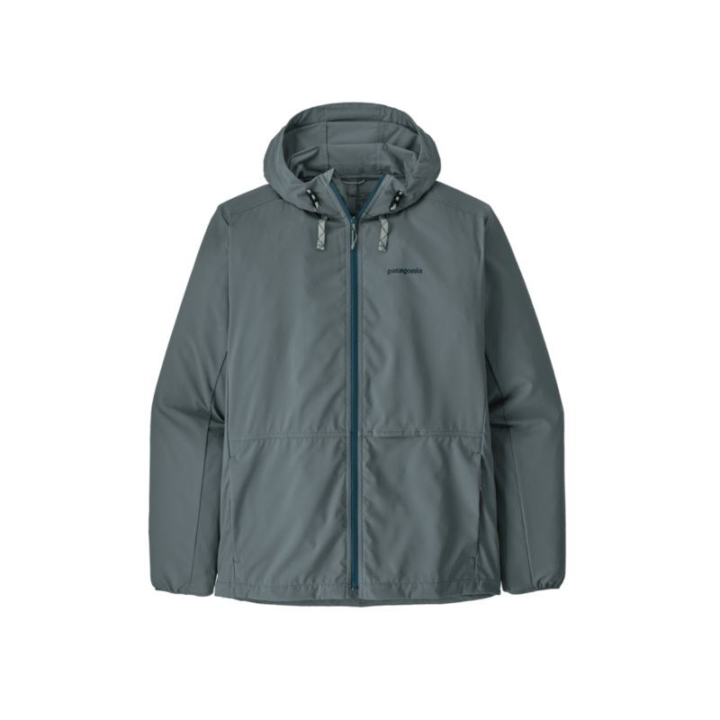 Patagonia Stretch Terre Planing Hooded Jacket-Nouveau Green