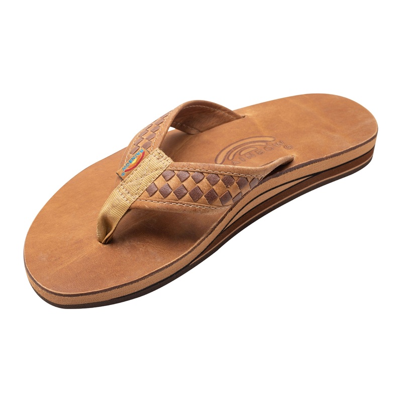 Rainbow Bentley Sandal-Buckskin