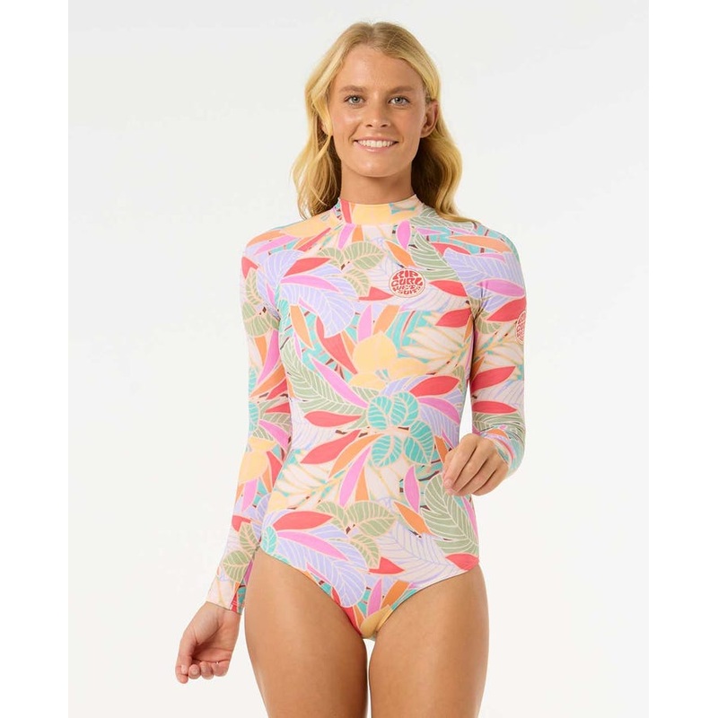 Rip Curl Cala Vadella UPF L/S One Piece-Multico