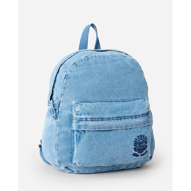 Rip Curl Distressed Denim 10L Backpack-Mid Blue