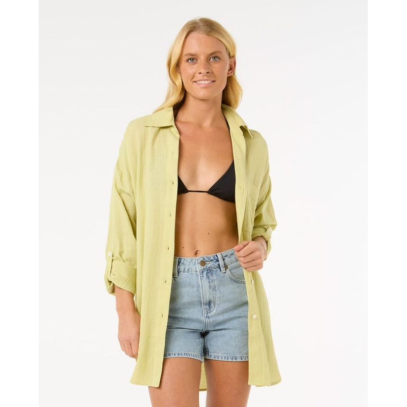 Rip Curl Premium Surf Holiday Shirt-Sage