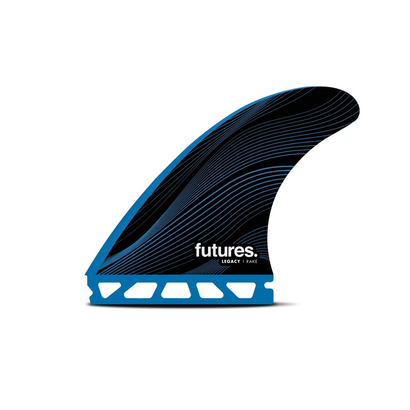 Futures R6 Legacy Tri Fin Set-Blue-Medium