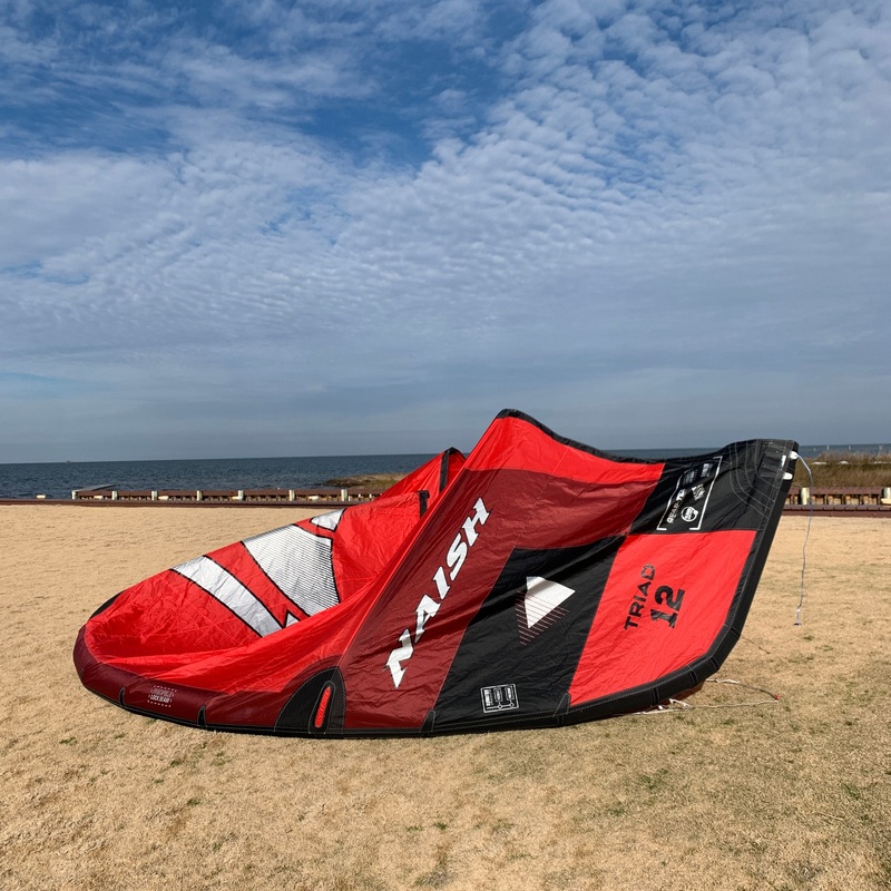 USED 2024 Naish Triad Kite-Red-12m