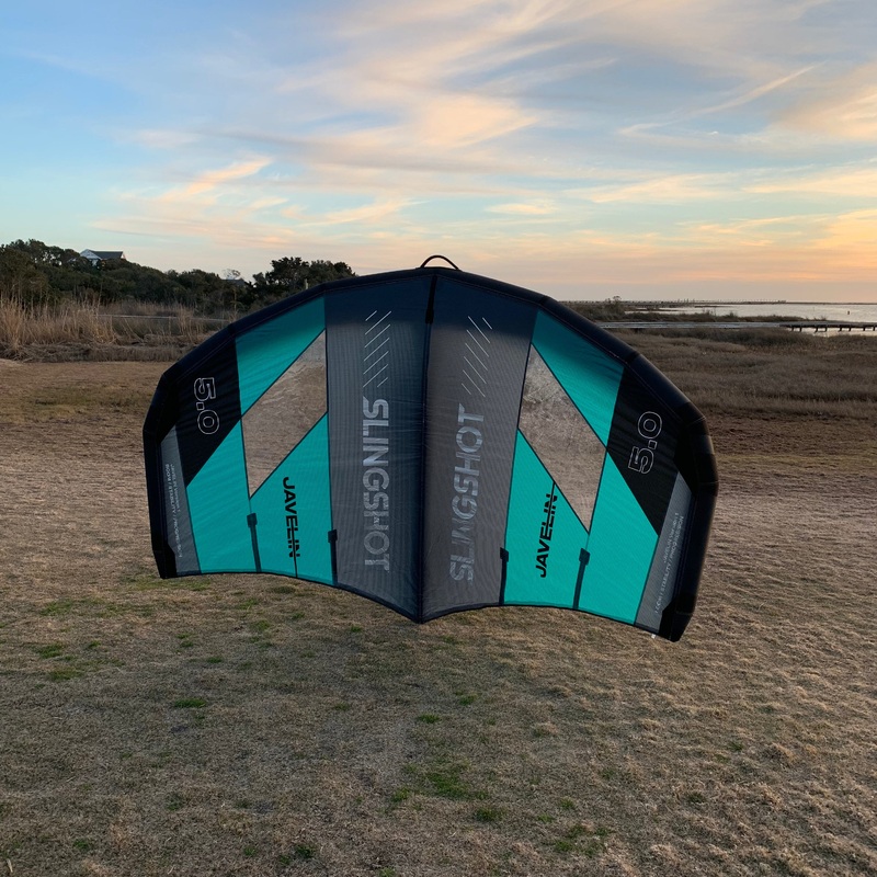 USED Slingshot Javelin V1 Wing-Blue-5m